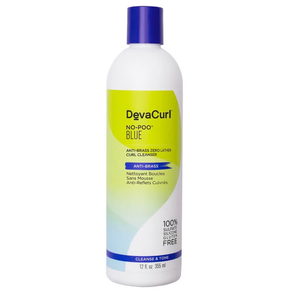 DevaCurl No-Poo Blue Cleanser - Anti-Brass Curl Cleanser